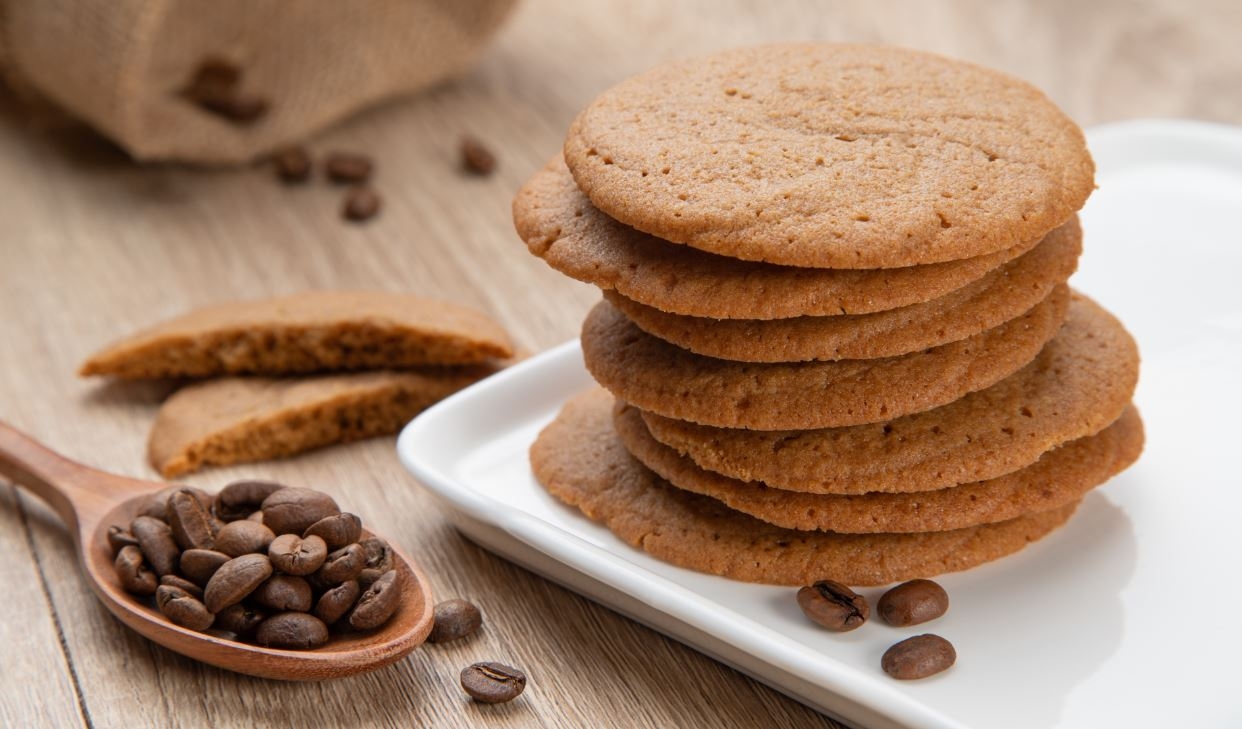 Coffee butter cookies