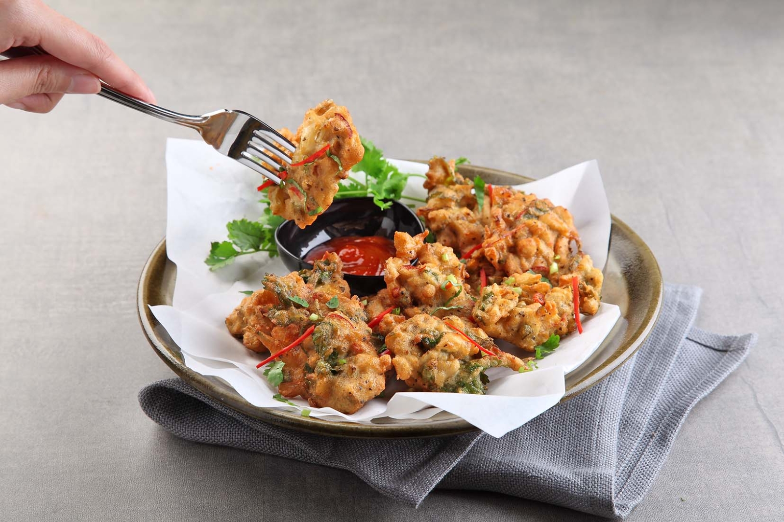 Onion fritters