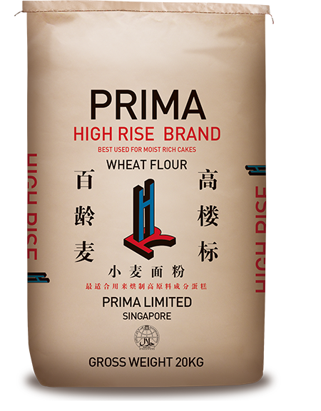 Prima High Rise Brand Wheat Flour 25kg