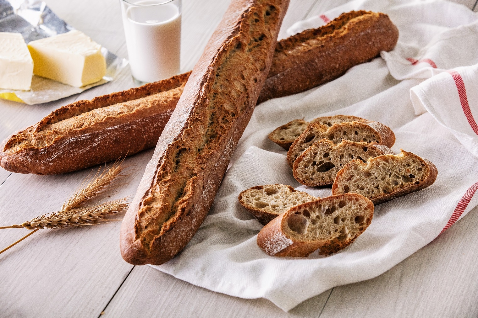 Superfine Wholegrain Baguette