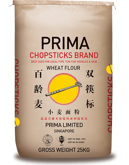 Prima Chopsticks Brand Wheat Flour 25kg
