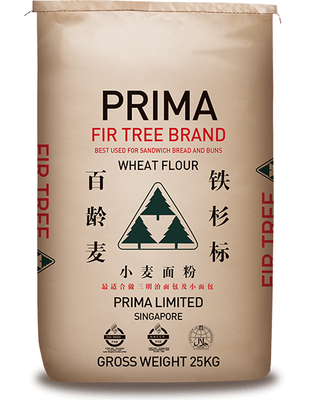 Prima Fir Tree Brand Wheat Flour 25kg