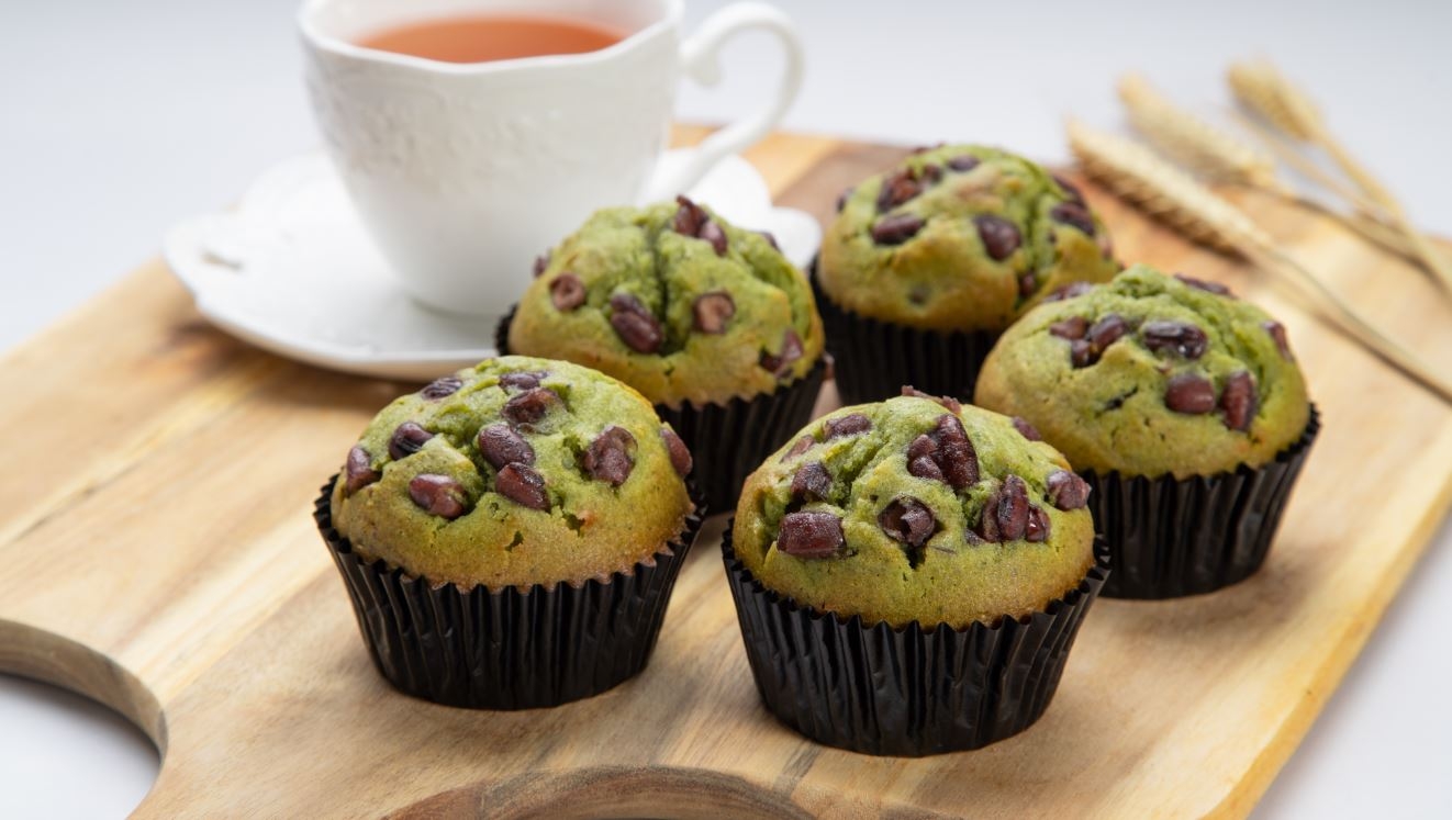 Matcha muffin