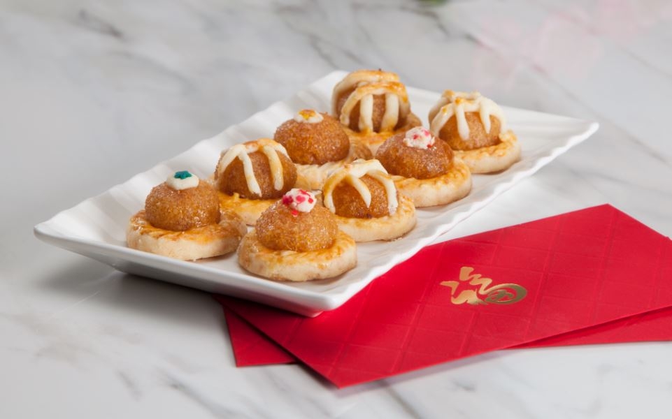 Pineapple tarts open faced
