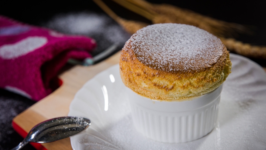 Semolina souffle