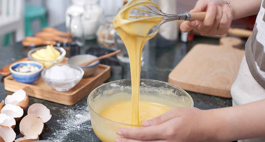 Use a tempura batter flour mix for tempura recipes