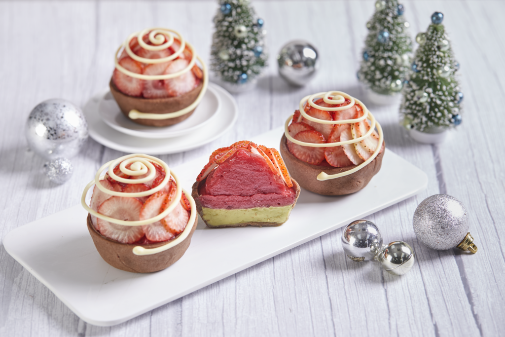 Strawberry Matcha Tart Prima Flour